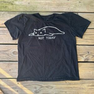 “Not Today” Cat T-Shirt